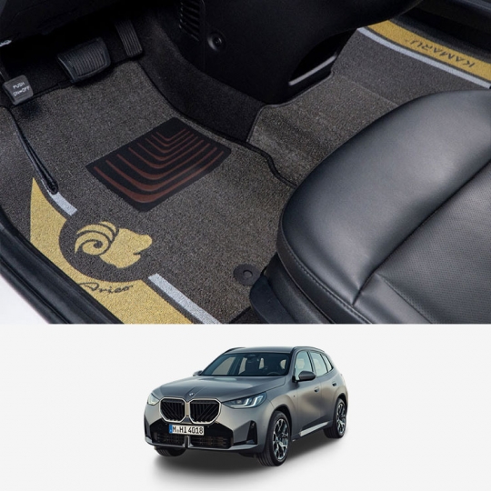 카마루 BMW X3(G45) (24년11월~현재) 전용 듀라엠비언트 디자인 별자리.ver 1+2열 자동차매트 카매트