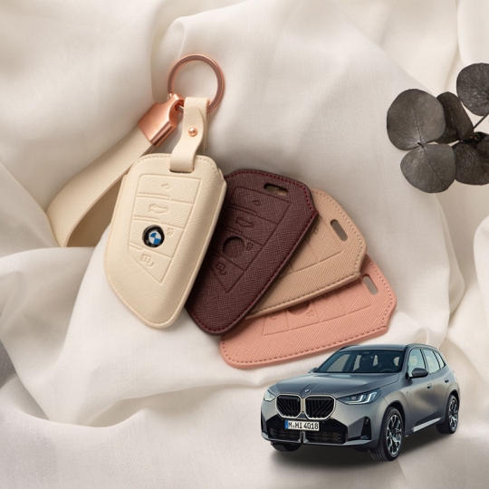 카마루 BMW X3(G45) (24년11월~현재) 전용 럭스 사피아노 가죽 키케이스