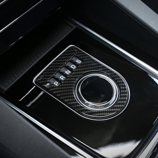 재규어 F-PACE 조그 기어 패널 커버 몰딩