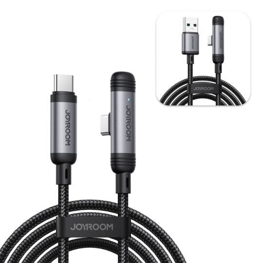 조이룸 90도 이지그립 C타입 60w 충전 데이터 케이블 꼬임방지 CtoC CtoA