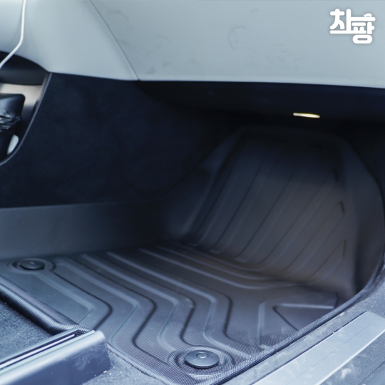 차팡 TPE매트 폴스타4 풀커버 운전석+조수석+2열 고무 자동차 바닥 카매트 차량용품