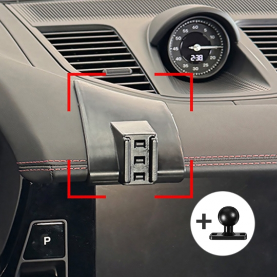 포르쉐 파나메라 Panamera 976 차량용 휴대폰 거치대 브라켓 17mm 볼 마운트