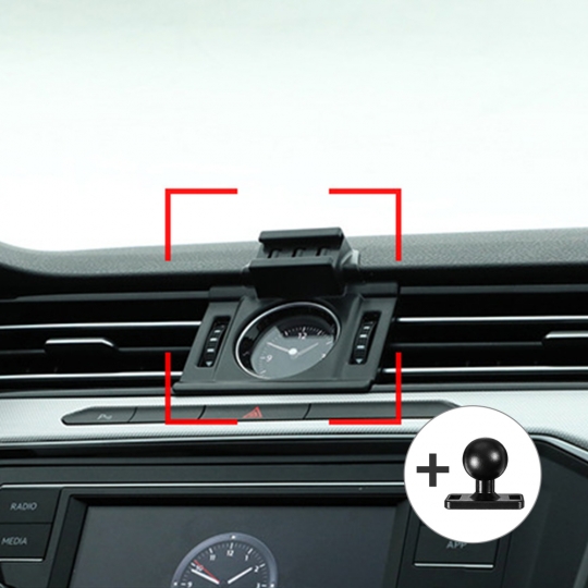 폭스바겐 파사트 GT B8 차량용 휴대폰 거치대 브라켓 17mm 볼 마운트