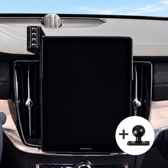 볼보 XC60 XC90 S90 (25년식~) 내비게이션 차량용 휴대폰 거치대 브라켓 17mm 볼 마운트